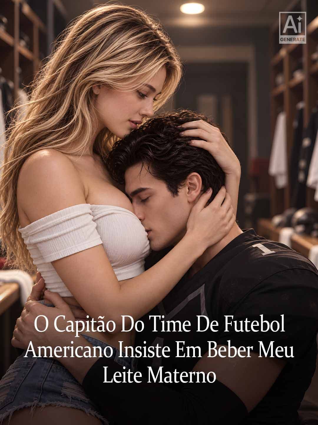 O capitão do time de futebol americano insiste em beber meu leite materno