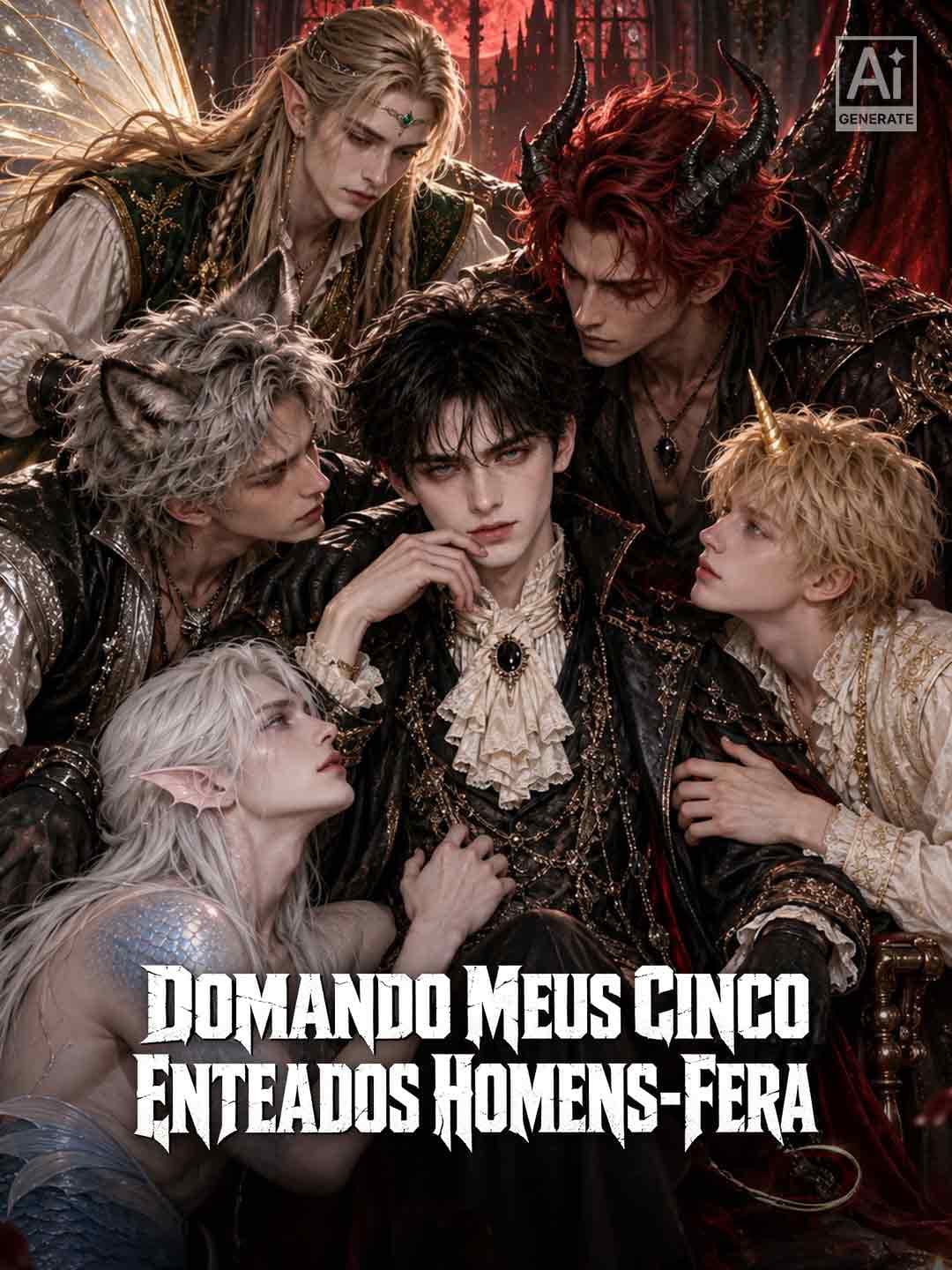 Domando Meus Cinco Enteados Homens-Fera