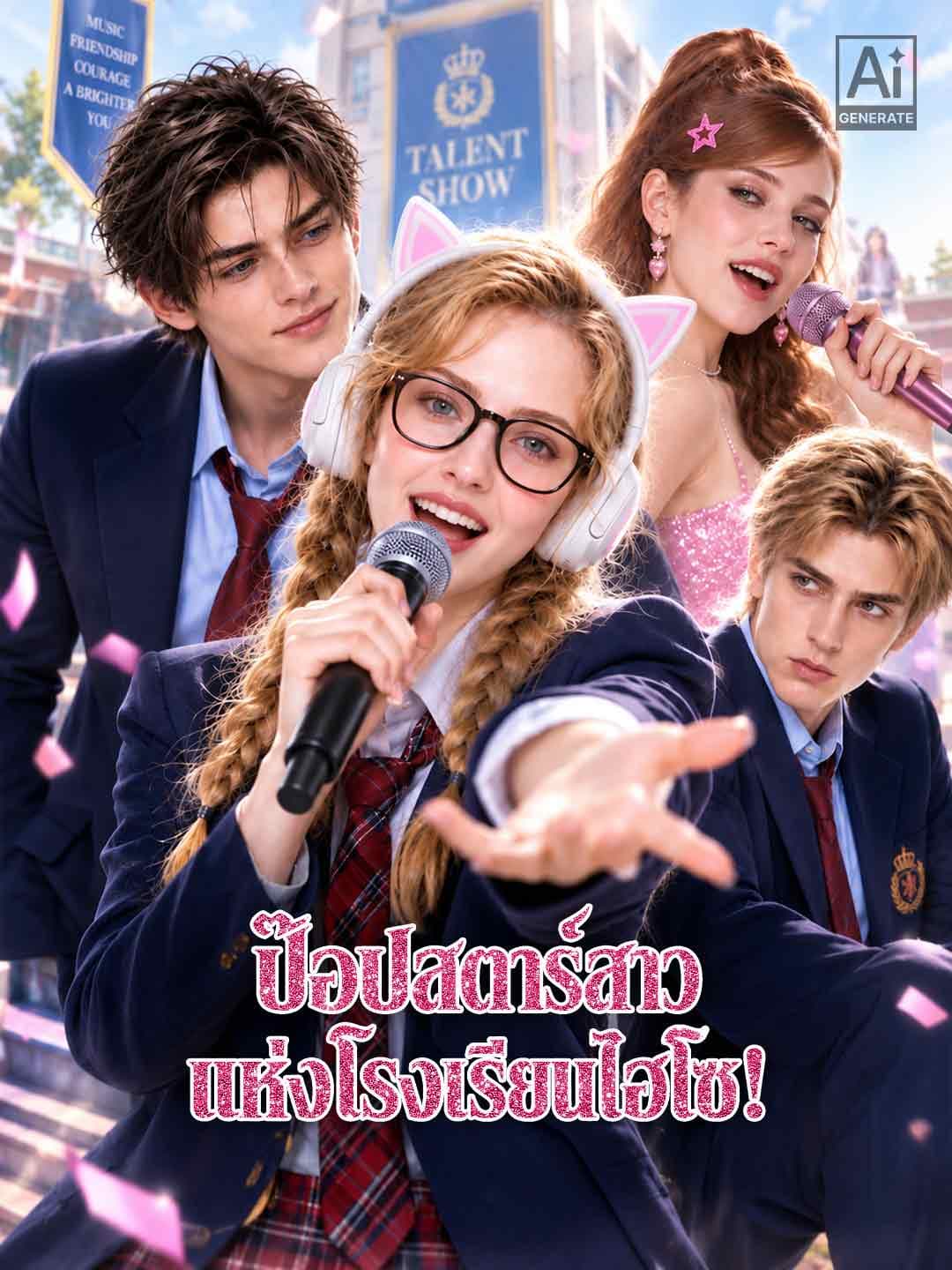 (พากย์)ป๊อปสตาร์สาวแห่งโรงเรียนไฮโซ!