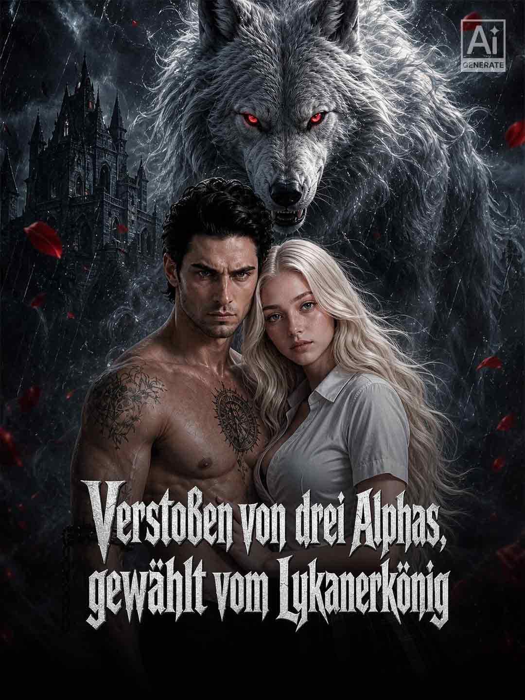 Verstoßen von drei Alphas, gewählt vom Lykanerkönig