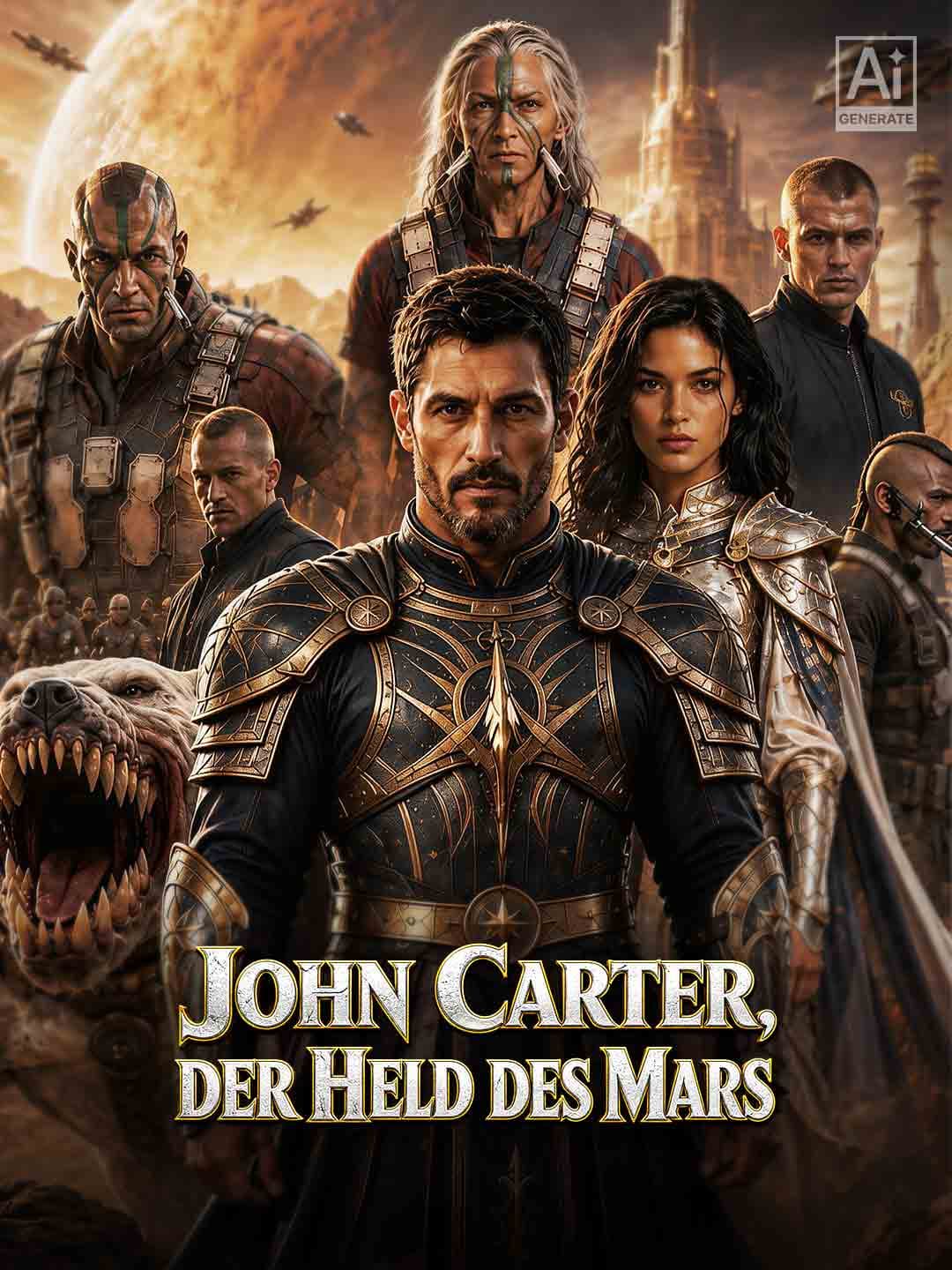 John Carter, Held des Mars