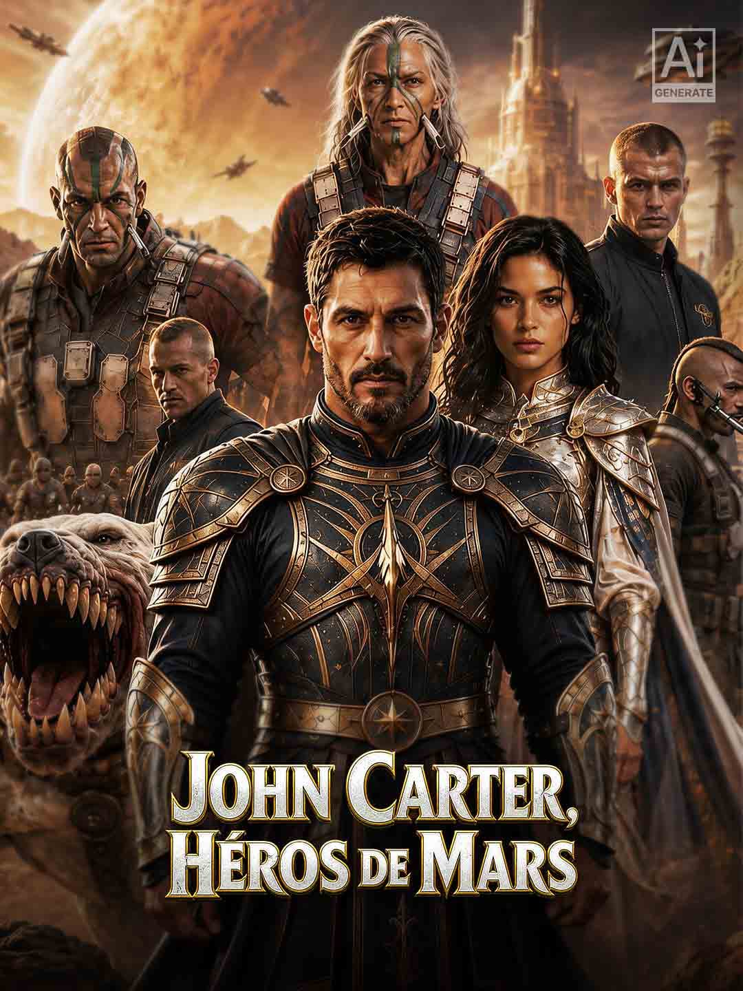 John Carter, Héros de Mars