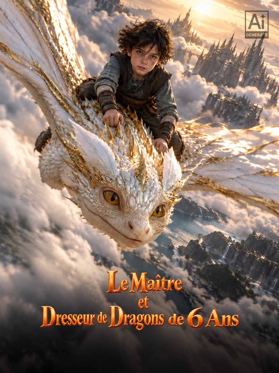 Le Maître et Dresseur de Dragons de 6 Ans
