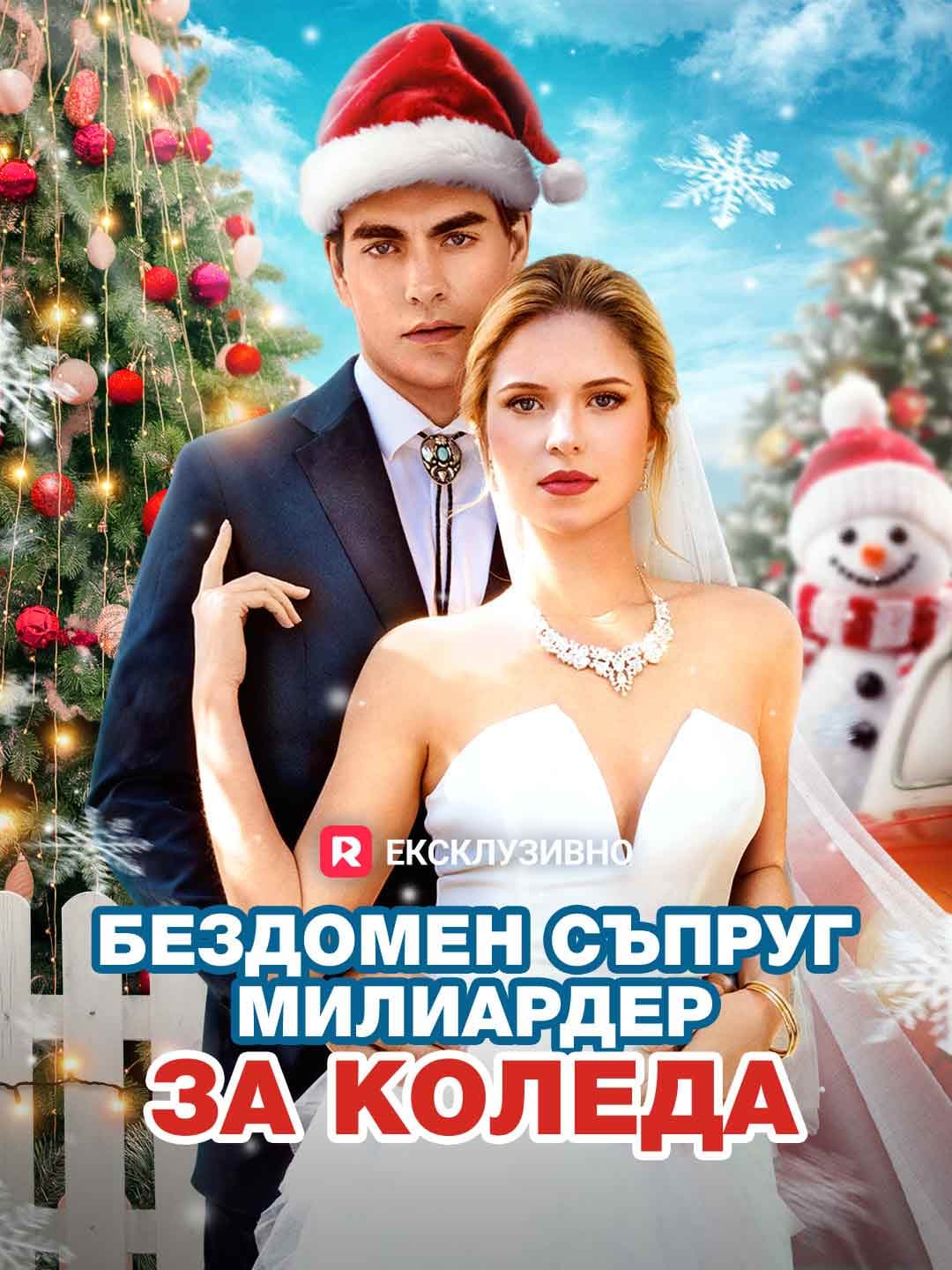 (Дублаж)Бездомен съпруг милиардер за Коледа